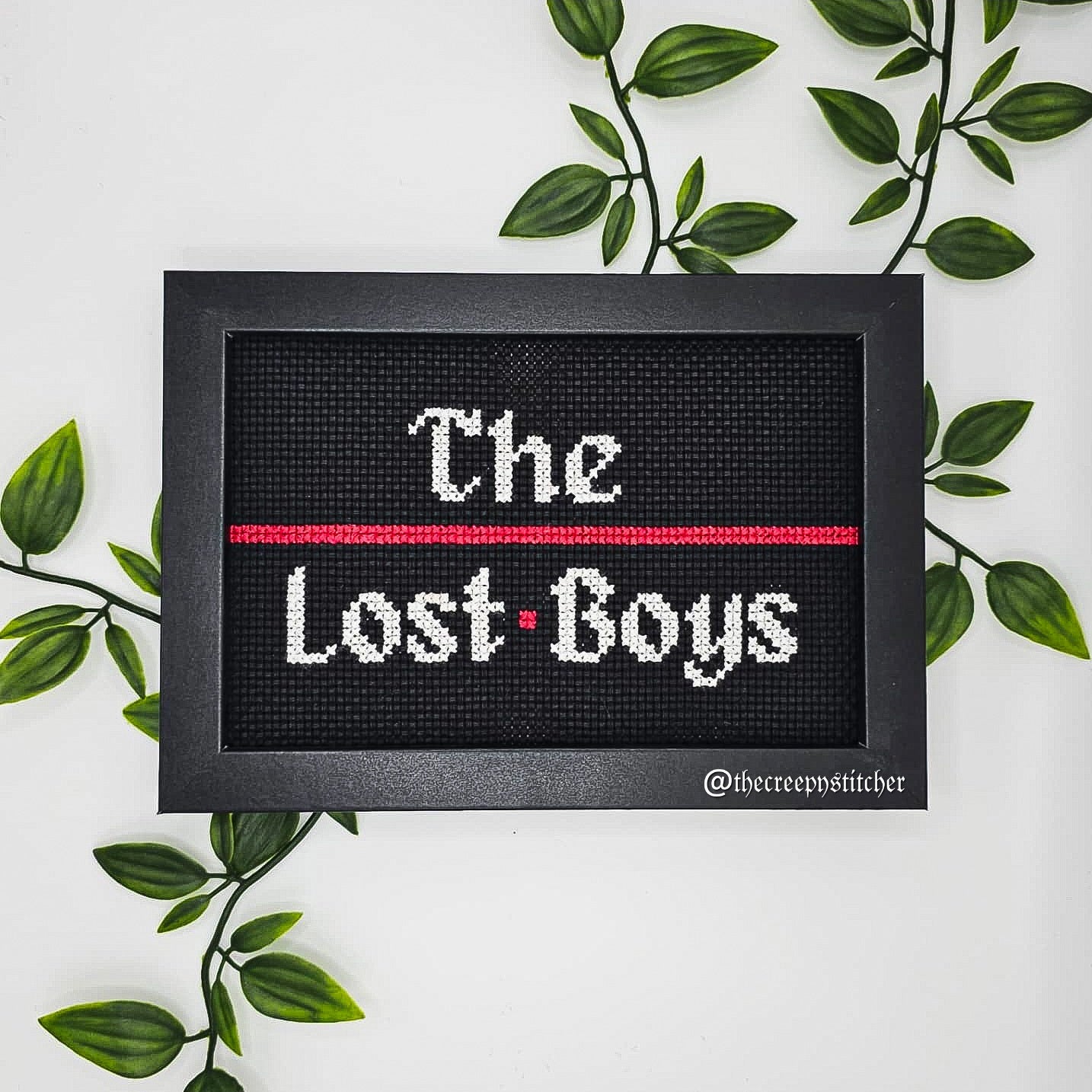 The Lost Boys - Framed - Cross Stitch