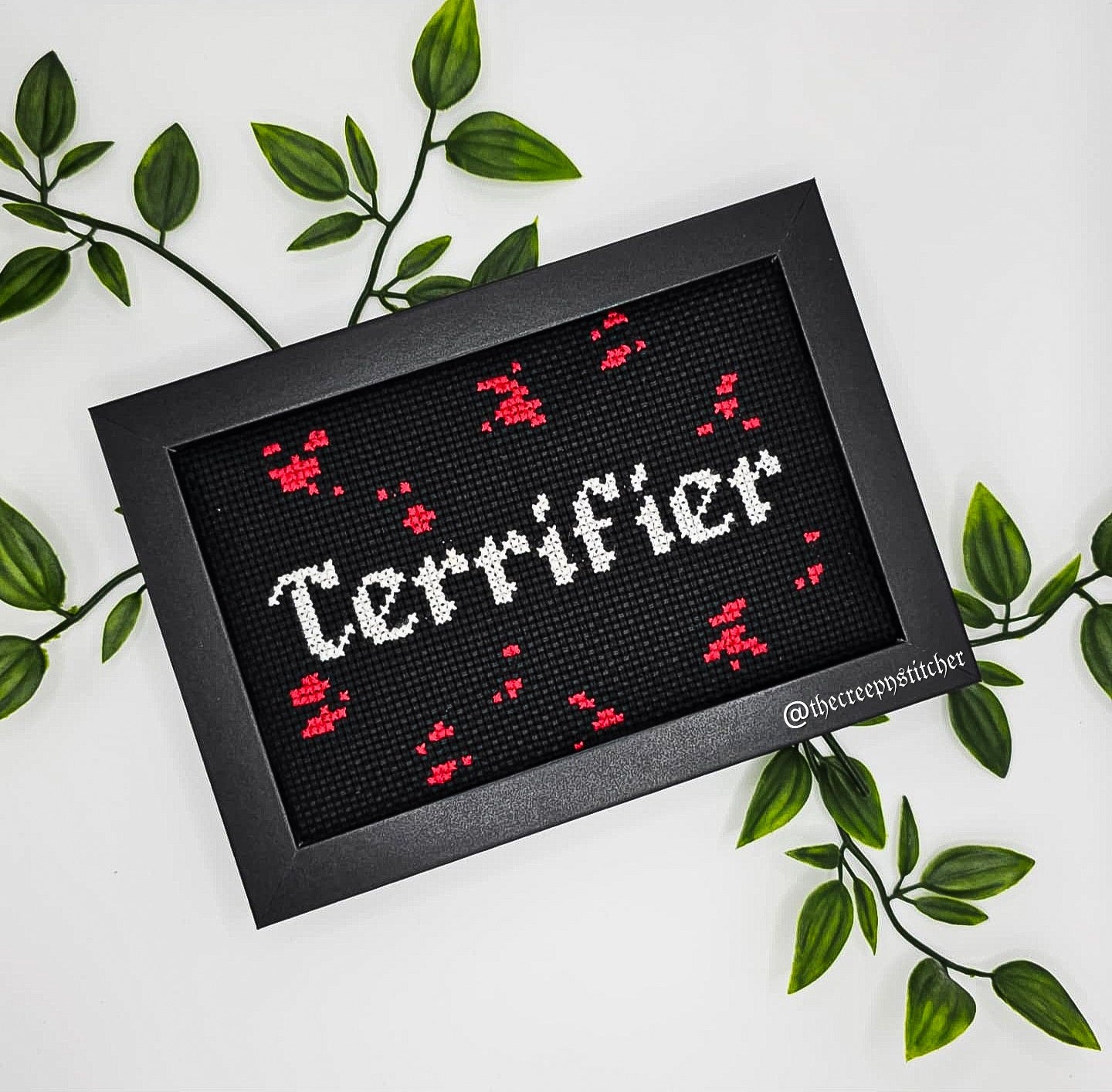 Terrifier - Framed - Cross Stitch
